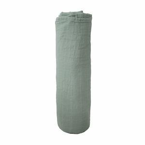 Muslin swaddle sage mushie muslin mushie 