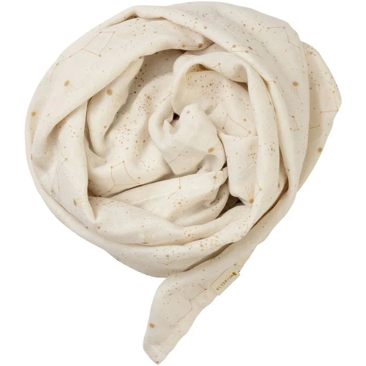 Musselina swaddle celestial 120 cm muslin Fabelab 