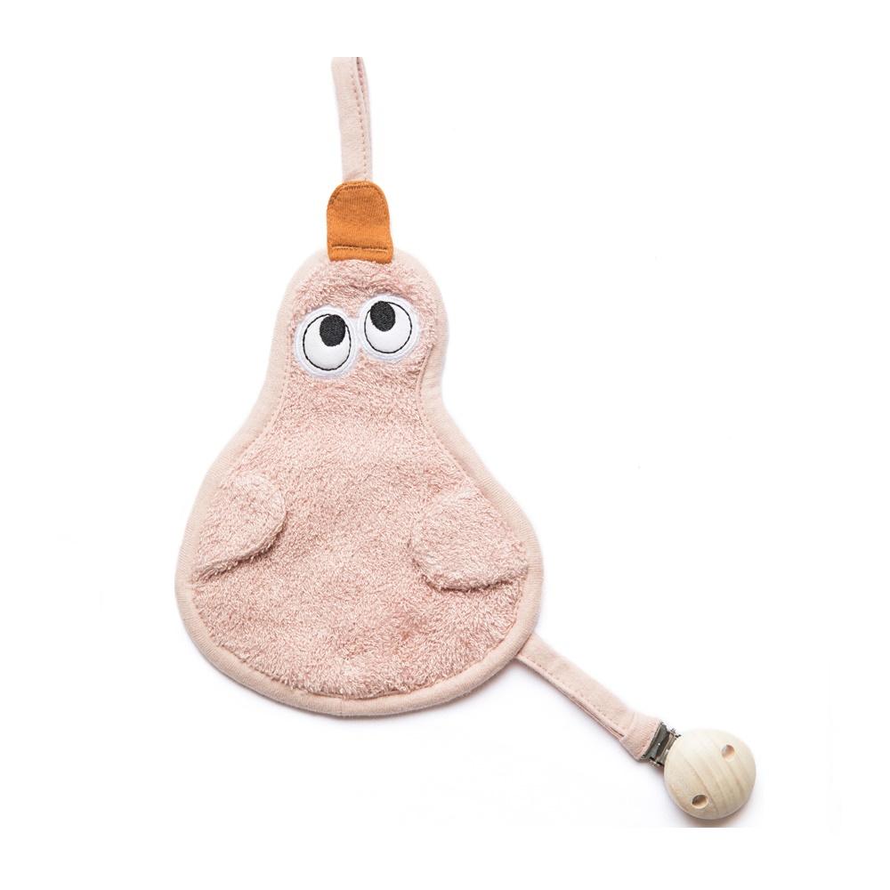 Prende-chucha patinho misty rose Pacifier clip Timboo 