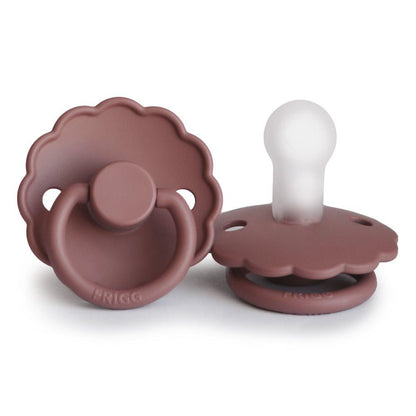 Chupeta redonda silicone daisy woodchuck