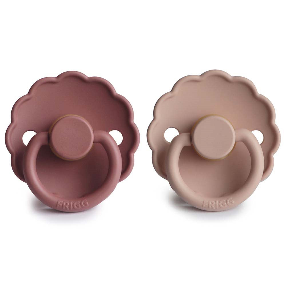 2-pack daisy pacifier blush/woodchuck FRIGG Pacifier FRIGG 