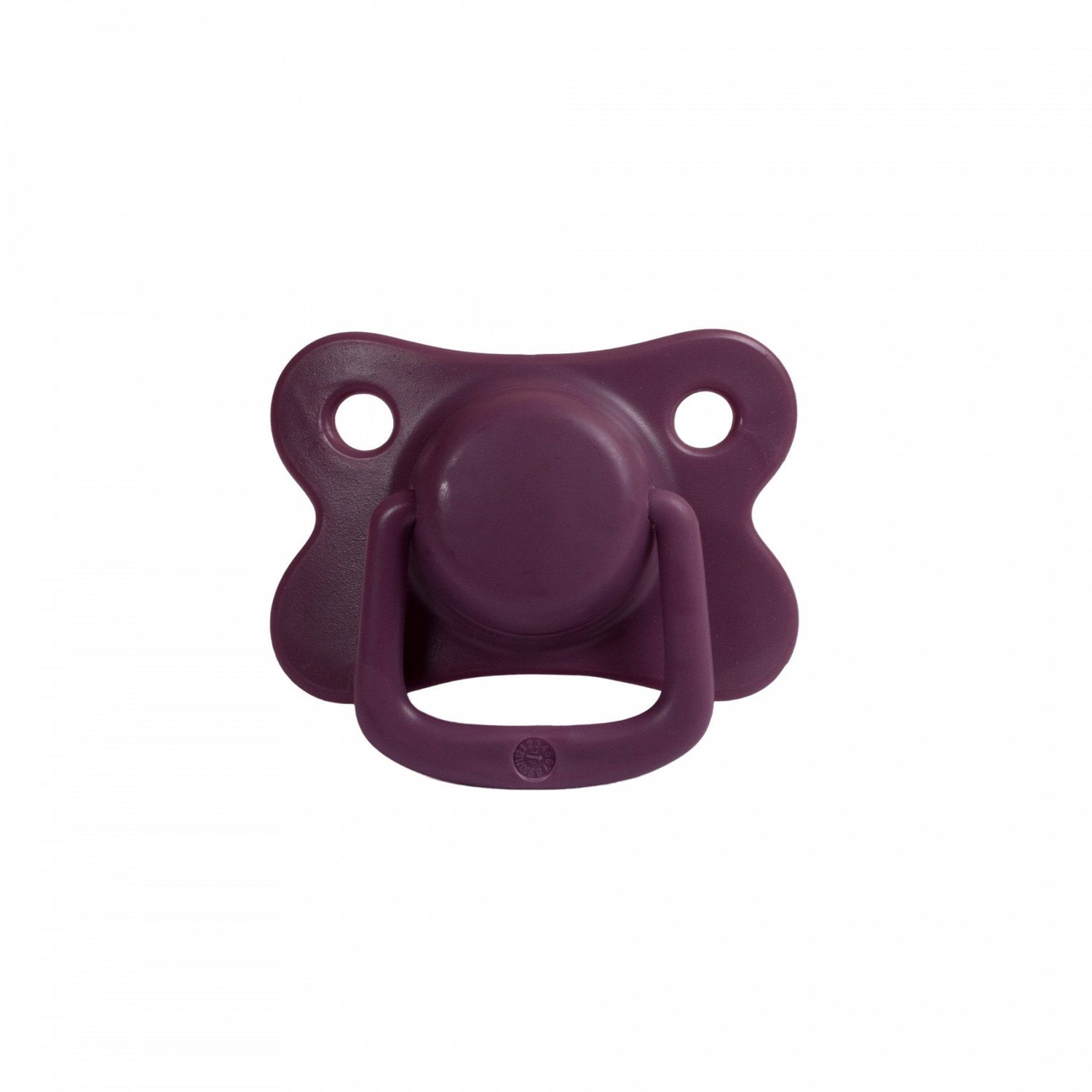 2 chupetas simétricas silicone plum