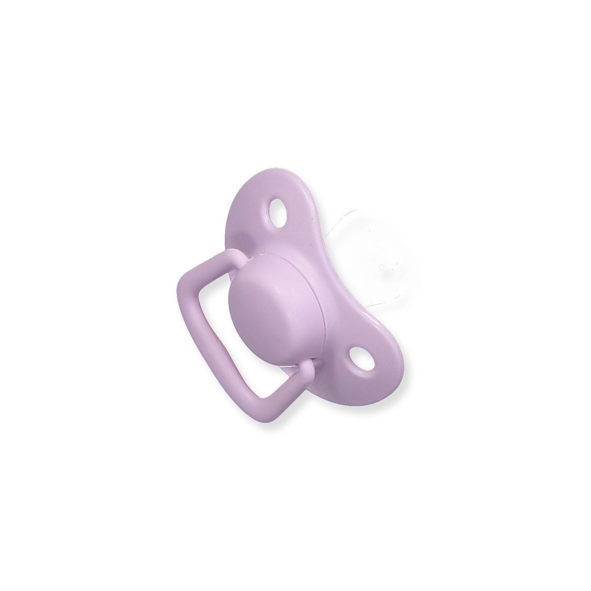 2 chupetas simétricas silicone light lavender