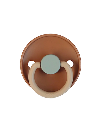 Chupeta redonda silicone safari