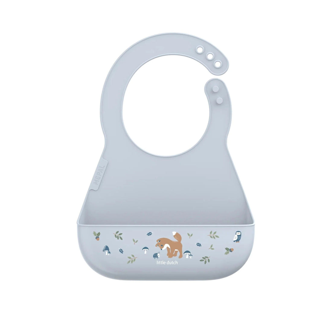 Babete de silicone Forest Friends