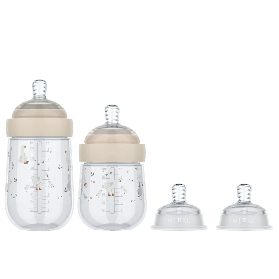 Conjunto de iniciação biberões Little Goose