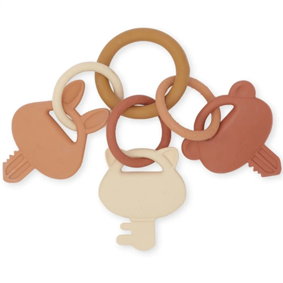 Anel de atividades silicone chaves clay