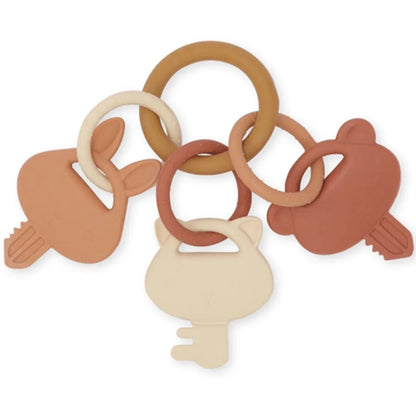 Anel de atividades silicone chaves clay