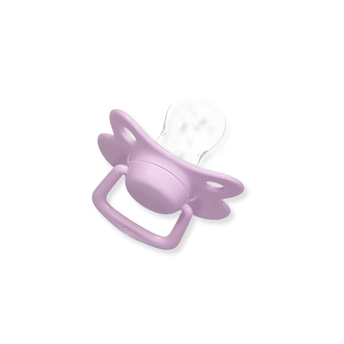 2 chupetas simétricas silicone light lavender