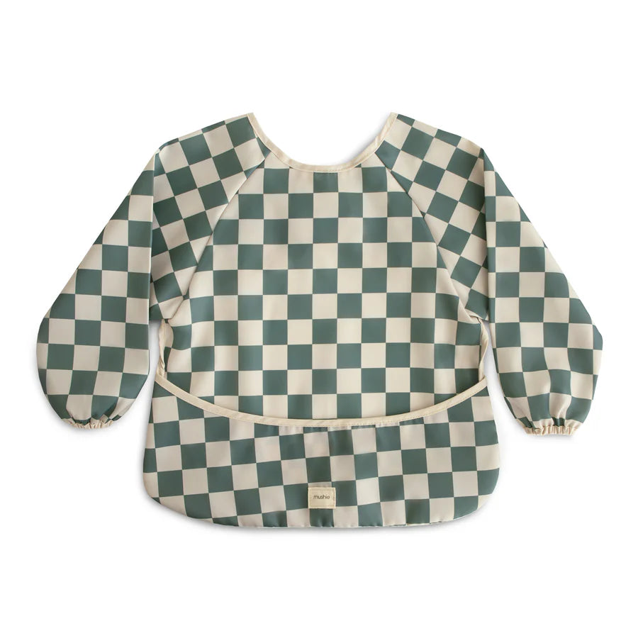 Babete com mangas olive check