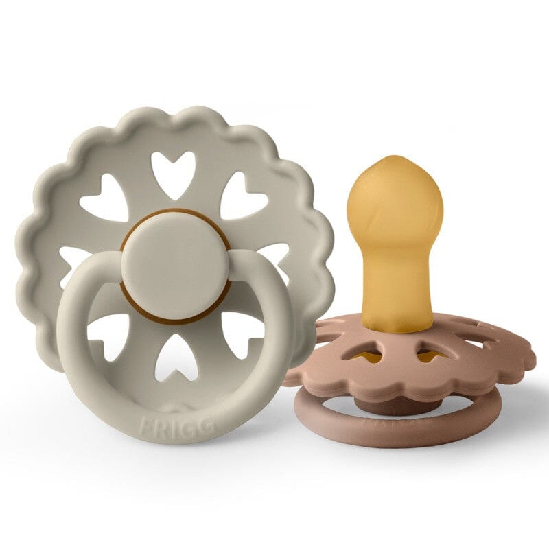 2 chupetas fairytale emperor/clumsy LÁTEX Frigg FRIGG