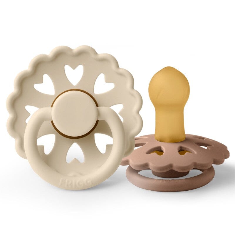 2 chupetas fairytale duckling/emperor LÁTEX Frigg FRIGG
