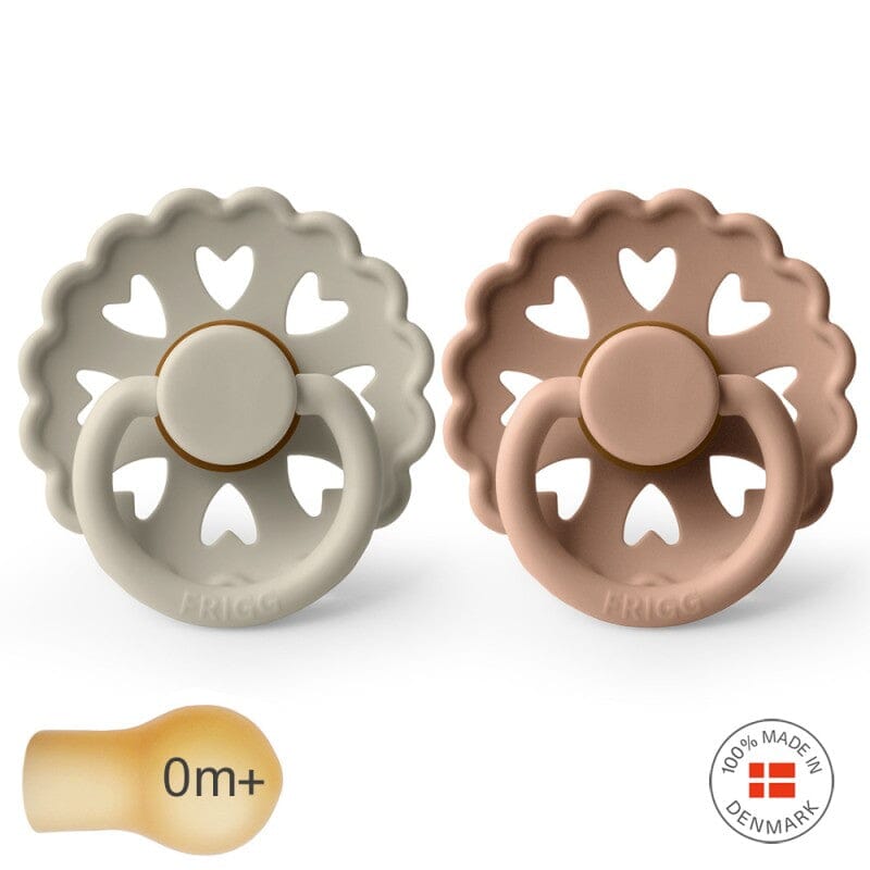 2 chupetas fairytale emperor/clumsy LÁTEX Frigg FRIGG