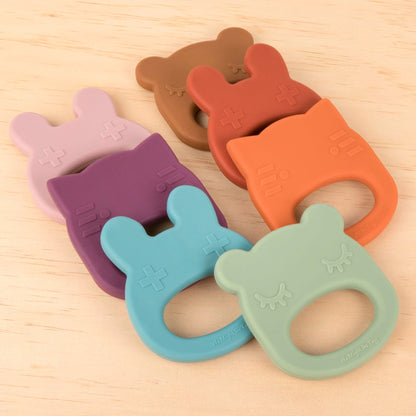 Mordedor silicone bear dusty rose Pacifiers &amp; Teethers we might be tiny 