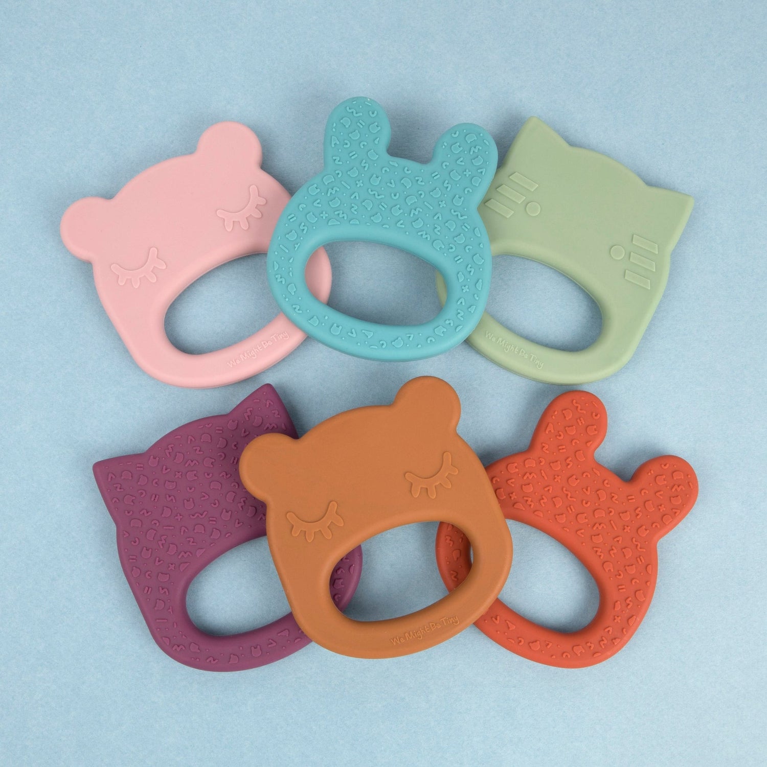 Mordedor silicone bear chocolate brown Pacifiers &amp; Teethers we might be tiny 