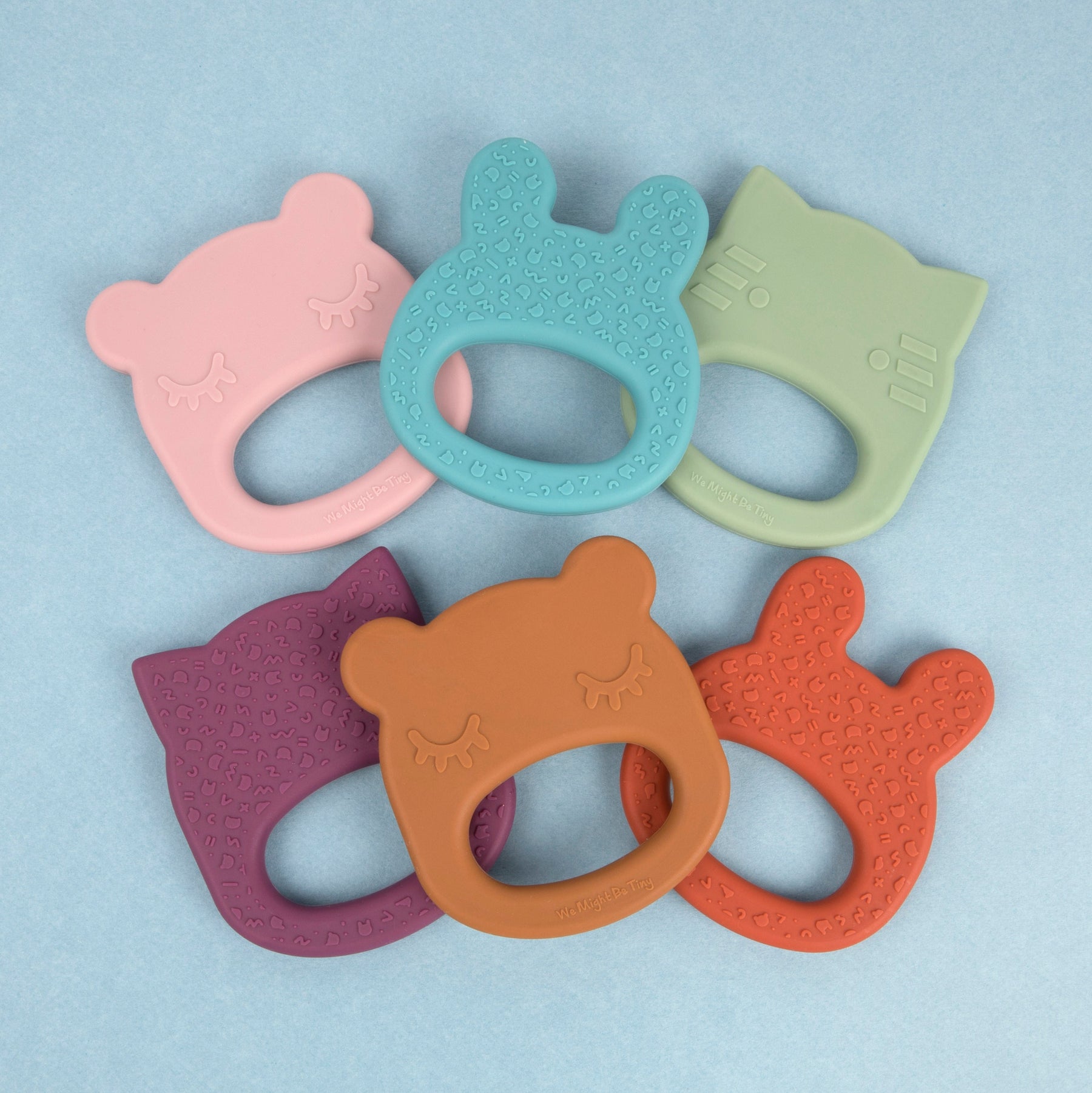 Mordedor silicone bear dusty rose Pacifiers &amp; Teethers we might be tiny 