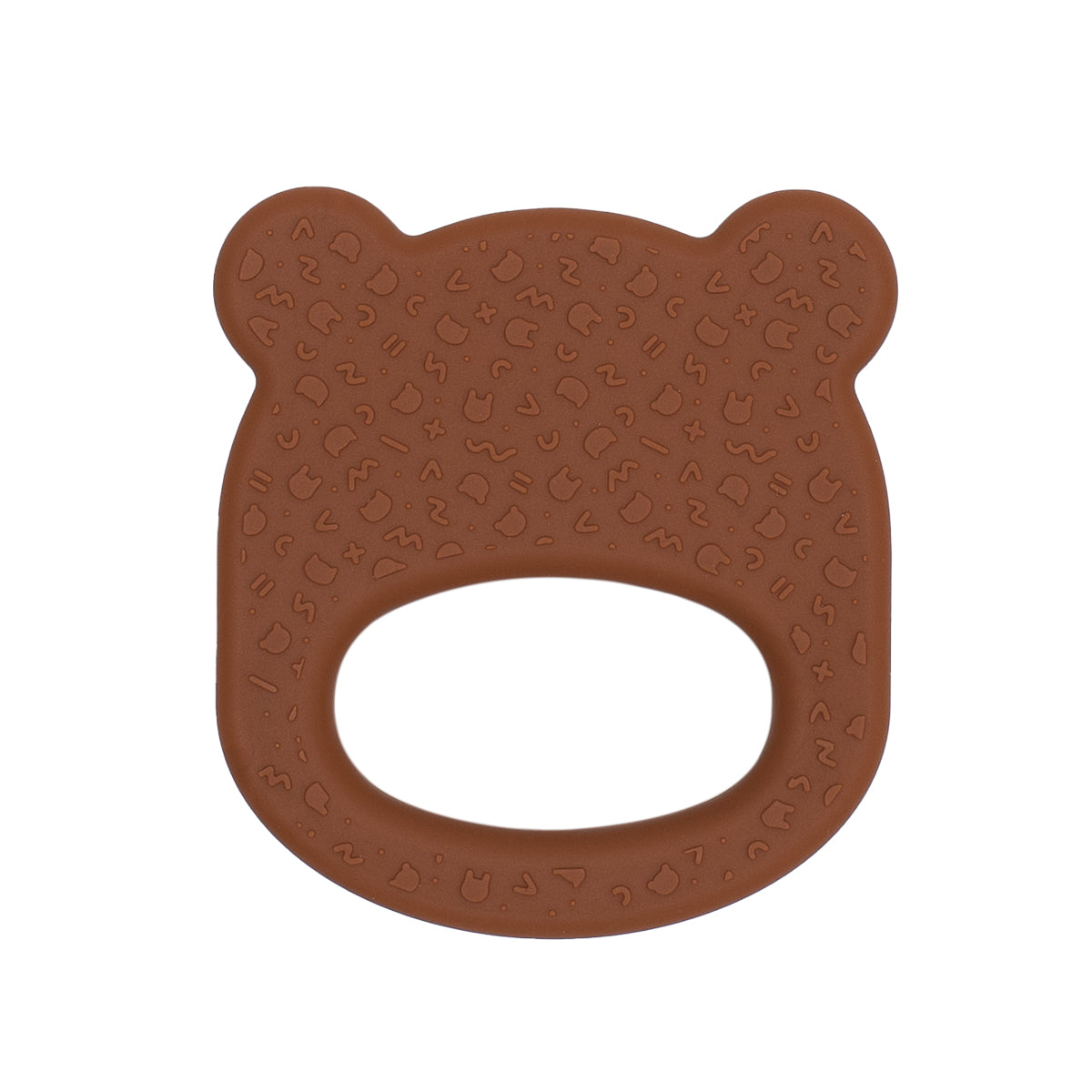 Mordedor silicone bear chocolate brown Pacifiers &amp; Teethers we might be tiny 