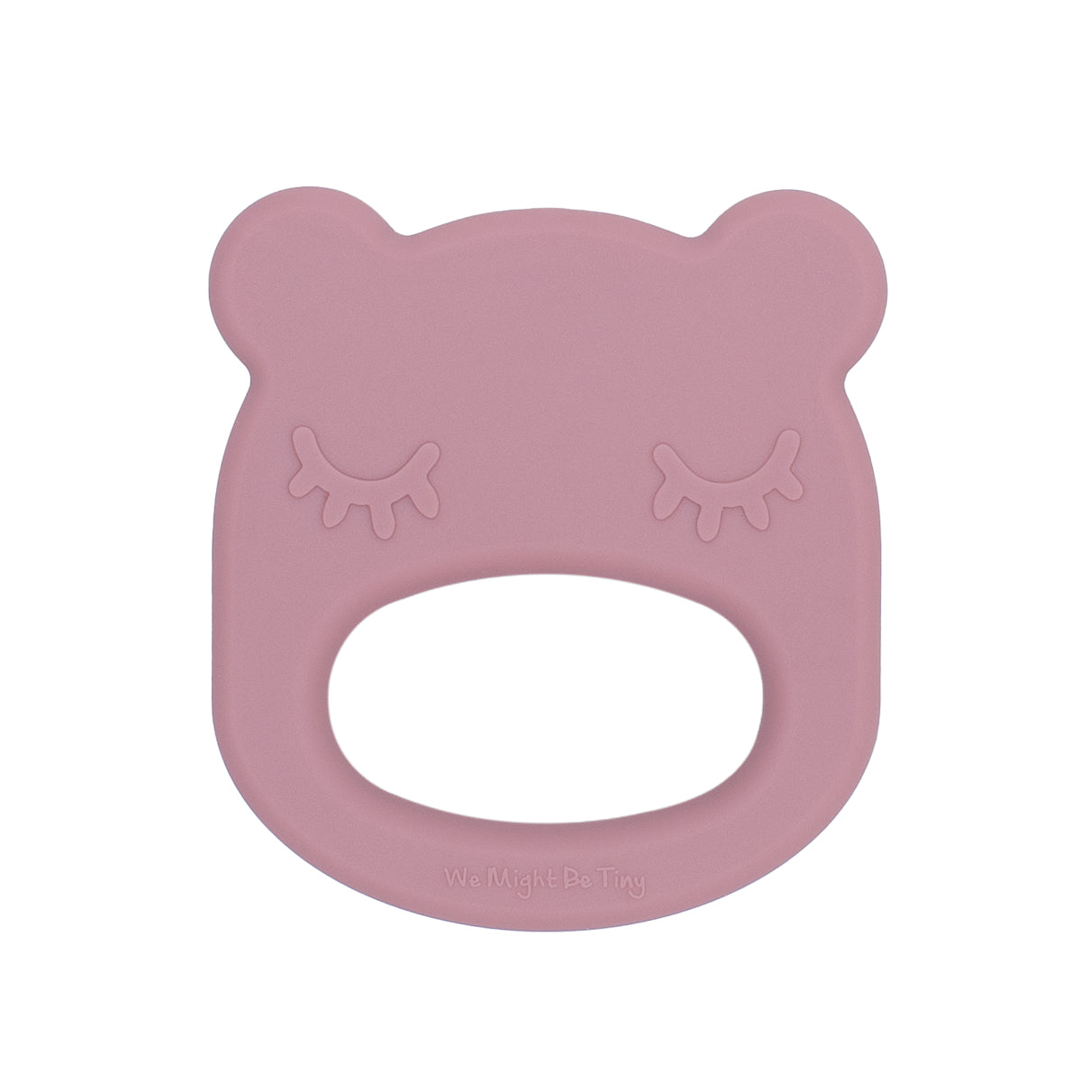 Mordedor silicone bear dusty rose Pacifiers &amp; Teethers we might be tiny 