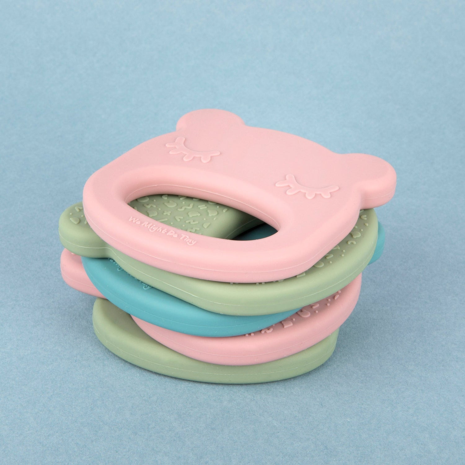 Mordedor silicone bear dusty rose Pacifiers &amp; Teethers we might be tiny 