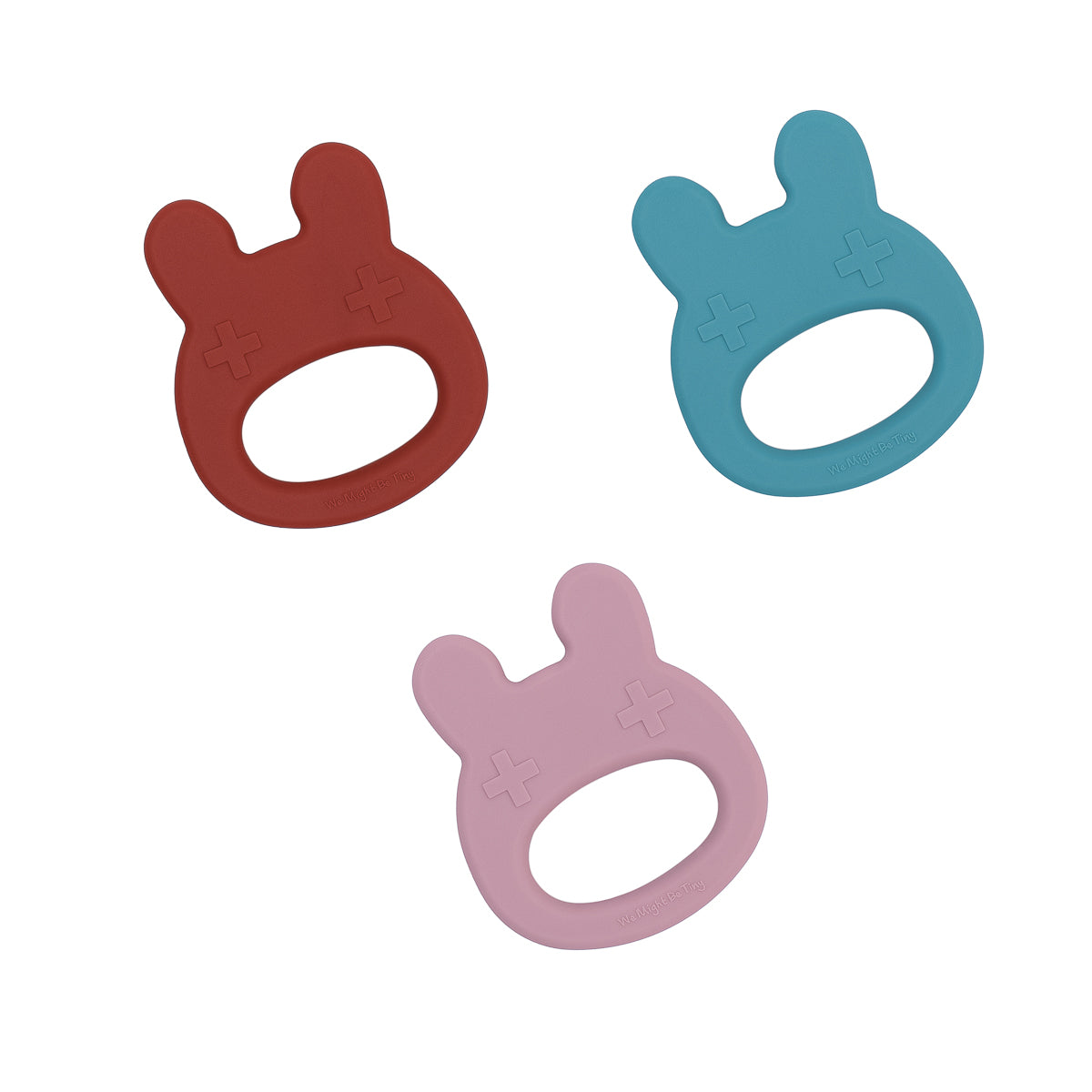 Mordedor silicone bunny dusty rose Pacifiers &amp; Teethers we might be tiny 