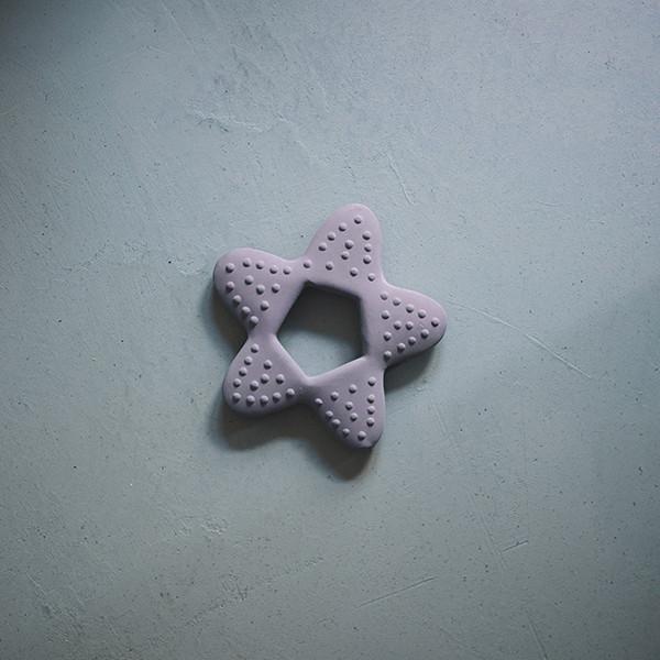 Star teether light lavender Filibabba Toys Filibabba 