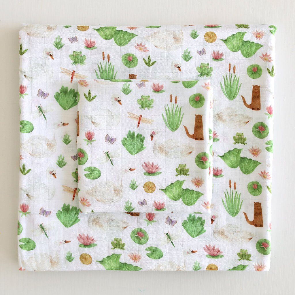 Musselina 120 cm vida no rio Muslins Fox in the attic