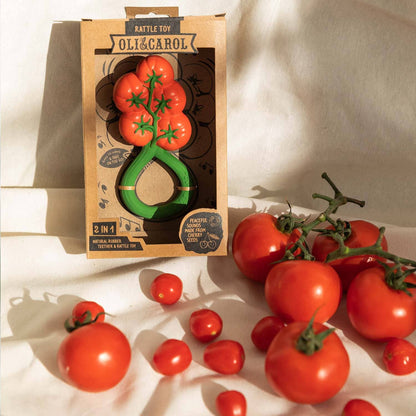 Roca e mordedor orgânico tomate